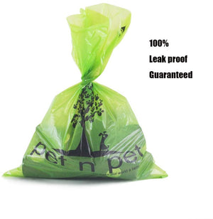 PET N PET Poop Bags Earth-Friendly 1080 Counts 60 Rolls Large Unscented Dog Waste Bags Doggie Bags
