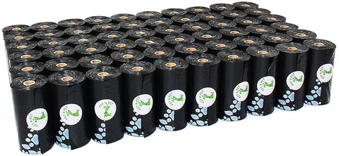PET N PET Poop Bags Earth-Friendly 1080 Counts 60 Rolls Large Unscented Dog Waste Bags Doggie Bags