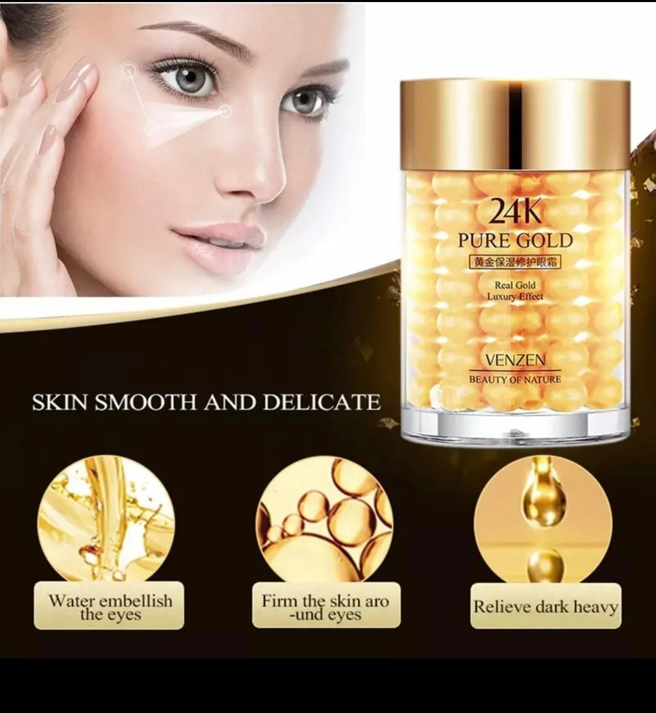 24 Gold Eyes cream