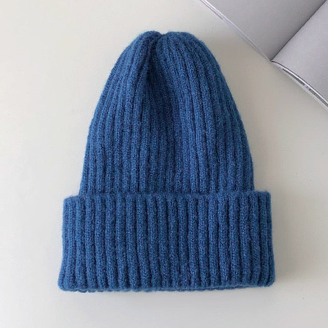 Winter Hat Women Knitted Hat Warm Soft Trendy Beanie