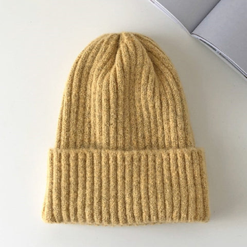 Winter Hat Women Knitted Hat Warm Soft Trendy Beanie