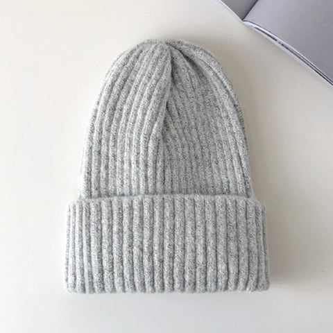 Winter Hat Women Knitted Hat Warm Soft Trendy Beanie