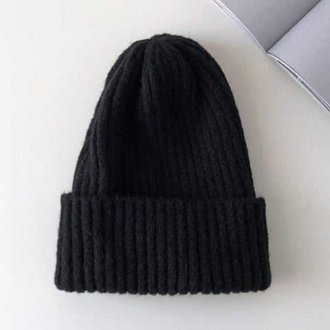 Winter Hat Women Knitted Hat Warm Soft Trendy Beanie