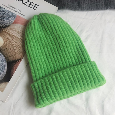 Winter Hat Women Knitted Hat Warm Soft Trendy Beanie