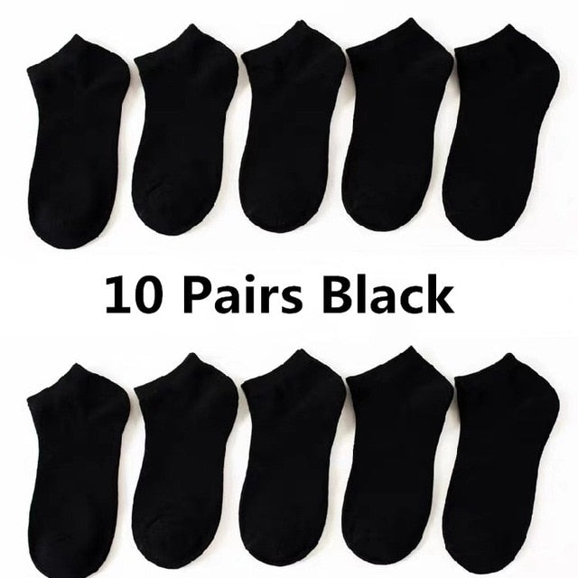 10 Pairs/lot Spring Summer Women Cotton Ankle Short Socks