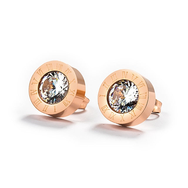 Stainless Steel Stud Earrings For Women
