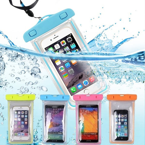 Waterproof Phone Pouch Drift Diving Swimming Bag Underwater Dry Bag Case Cover For Phone Water Sports