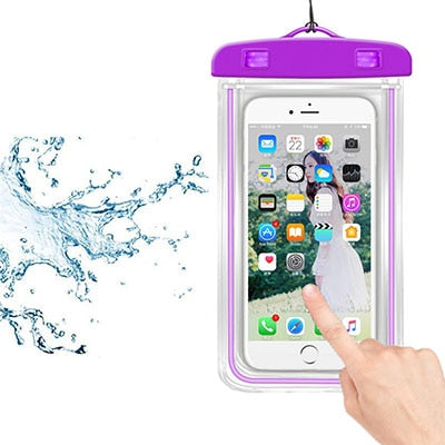 Waterproof Phone Pouch Drift Diving Swimming Bag Underwater Dry Bag Case Cover For Phone Water Sports
