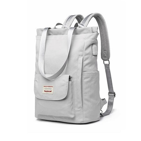 Fashion Women Shoulder Bag For Laptop Waterproof Oxford Cloth Notebook Backpack .