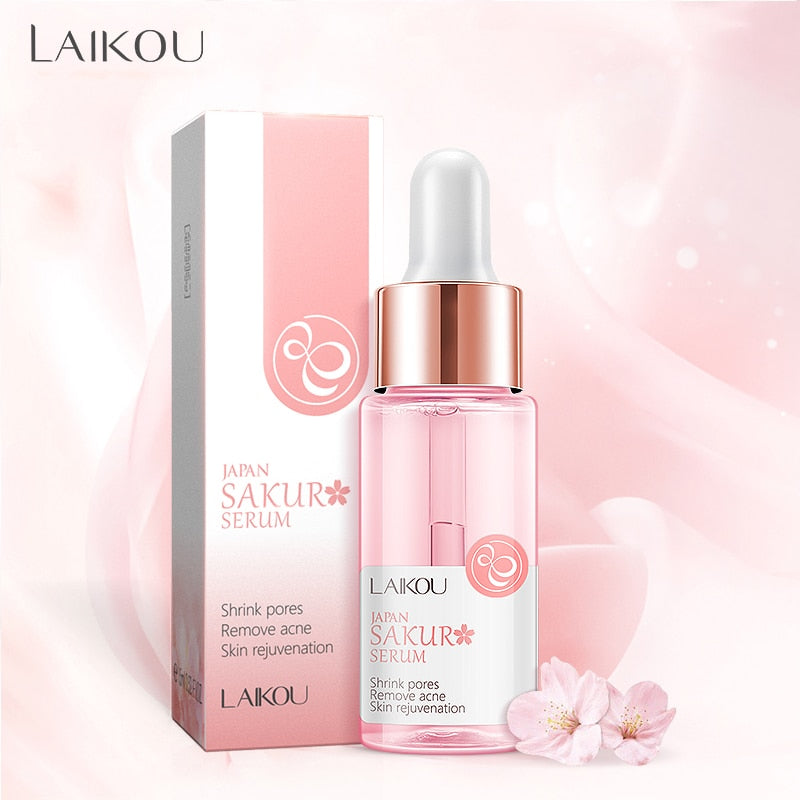 Japan Sakura Serum Nourish Essense Oil Control Brightening Rejuvenation Skin Whitening Serum Skin Care Facecare