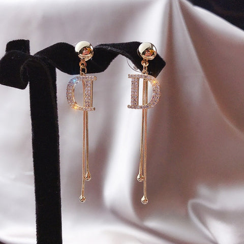 New Fashion Korean Oversized White Pearl Drop Earrings for Women.