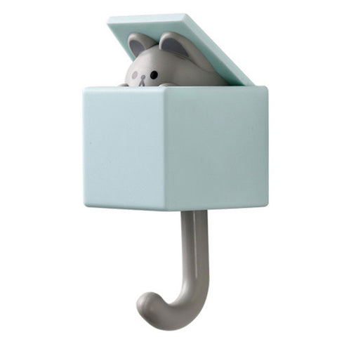 1 PCS Creative Cat Hook Cute Seamless Door Hangers Hooks Wall Decoration