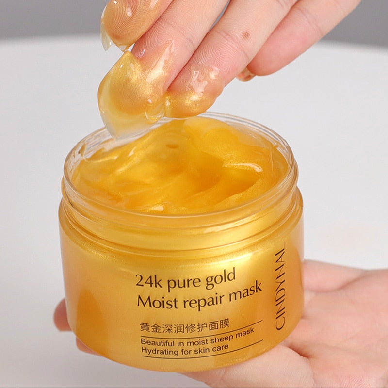 120g Face Cream Collagen Anti-Wrinkle 24k Gold Serum