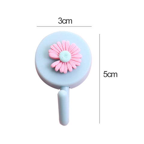 New Cute Animal Wall Hook for Key Holder Coat Towel Hanging Plastic Mask Holder Bathroom Organizer Wall Decor Home Accessories