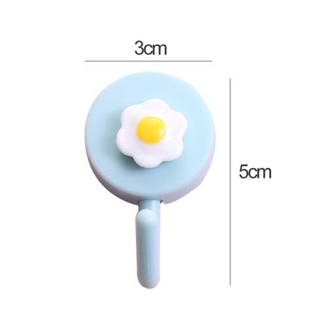 New Cute Animal Wall Hook for Key Holder Coat Towel Hanging Plastic Mask Holder Bathroom Organizer Wall Decor Home Accessories