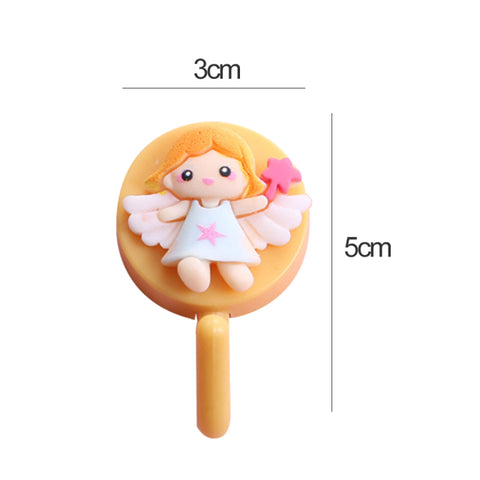 New Cute Animal Wall Hook for Key Holder Coat Towel Hanging Plastic Mask Holder Bathroom Organizer Wall Decor Home Accessories