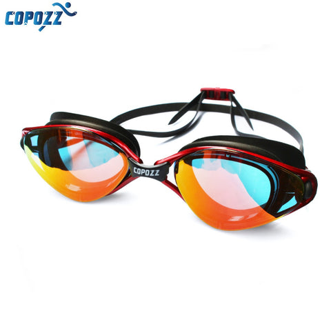 Professional Goggles Anti-Fog UV Protection Adjustable Swimming Goggles Men Women Waterproof silicone glasses Eyewear