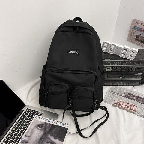 Waterproof Large-capacity Student School Backpack Leisure Canvas Travel Backpacks